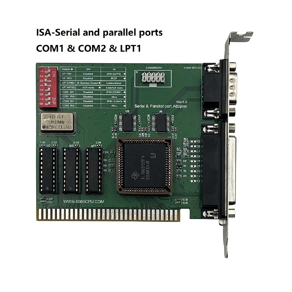ISA Serial and parallel ports Adapter