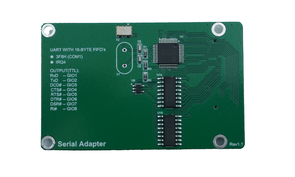 mini-ISA-Serial Port Adapter